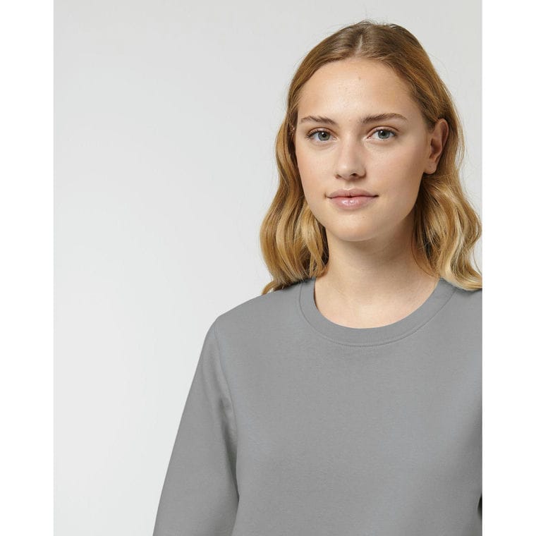 Bluză cu guler rotund Unisex Roller Opal M