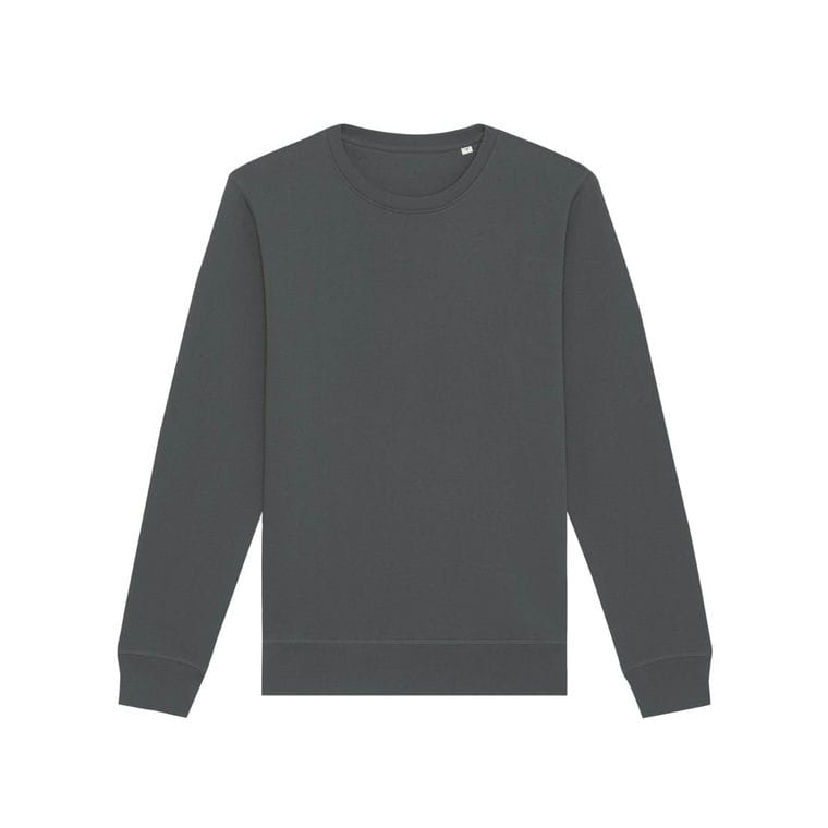 Bluză cu guler rotund Unisex Roller Anthracite 2XS