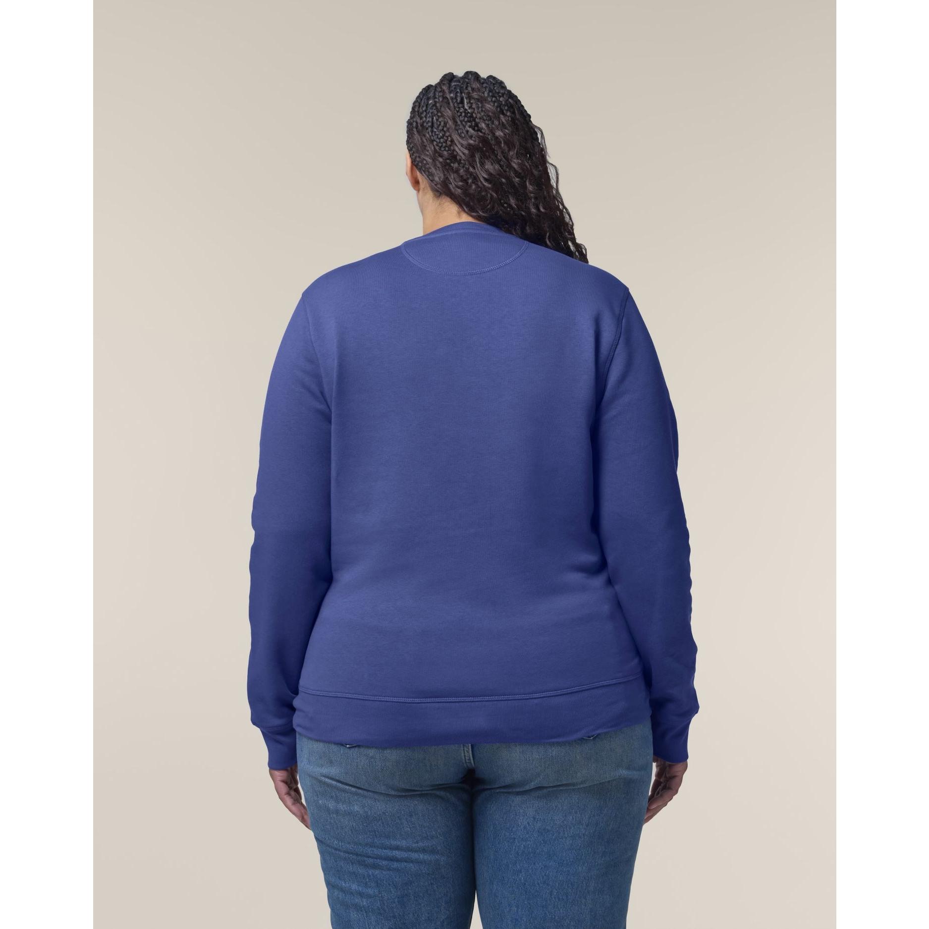 Bluză cu guler rotund Unisex Roller Dusk L