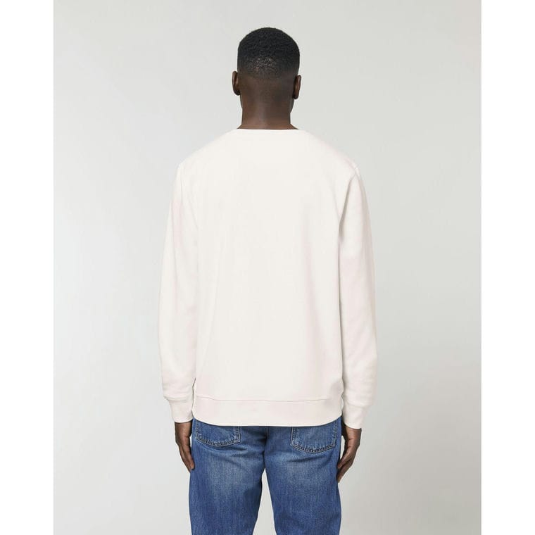 Bluză cu guler rotund Unisex Roller Vintage White XXL