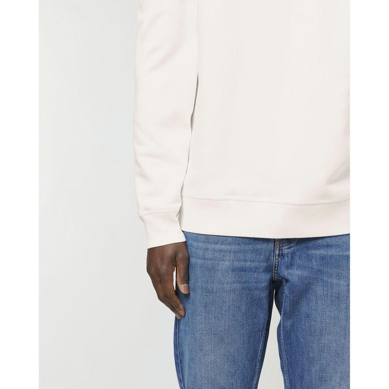 Bluză cu guler rotund Unisex Roller Vintage White XXL