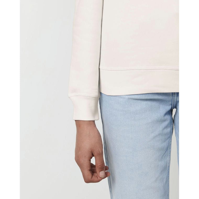 Bluză cu guler rotund Unisex Roller Vintage White XXL