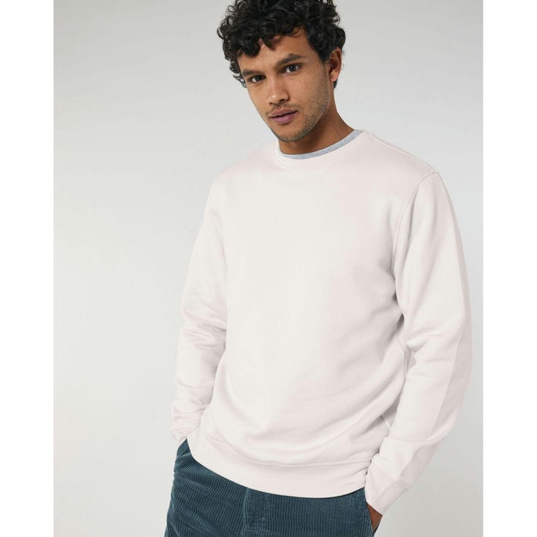 Bluză cu guler rotund Unisex Roller Vintage White XXL