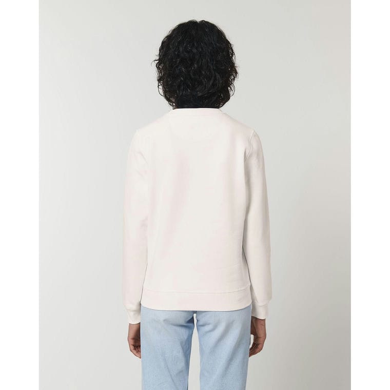 Bluză cu guler rotund Unisex Roller Vintage White XXL