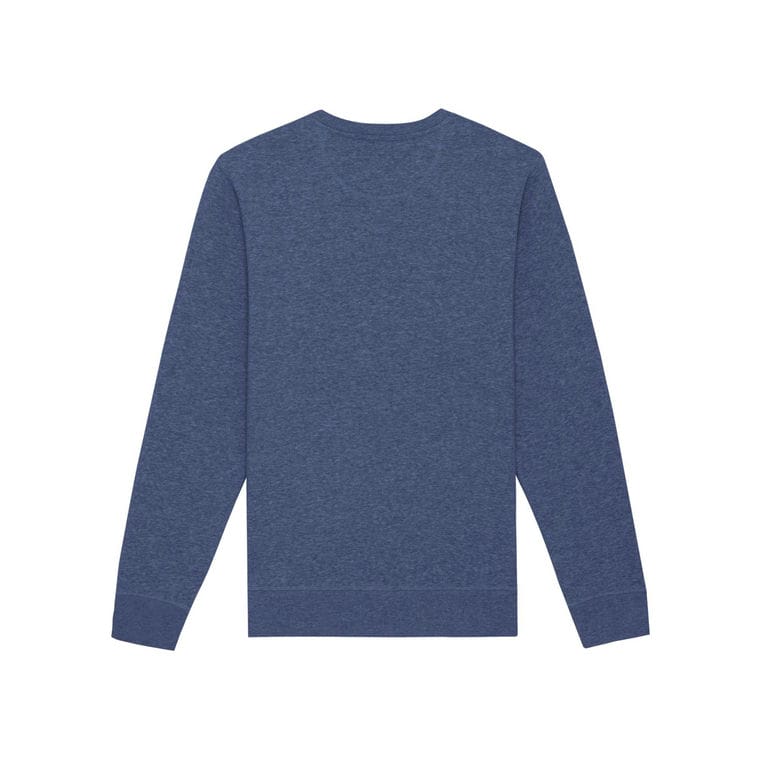 Bluză cu guler rotund Unisex Roller Dark Heather Indigo 3XL