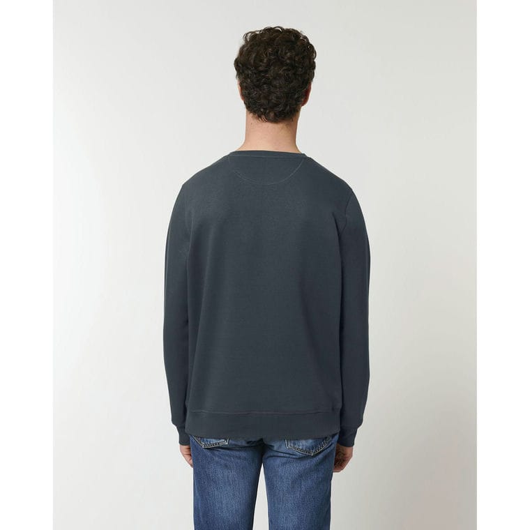 Bluză cu guler rotund Unisex Roller India Ink Grey L