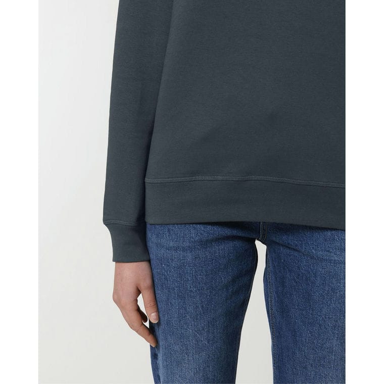 Bluză cu guler rotund Unisex Roller India Ink Grey L