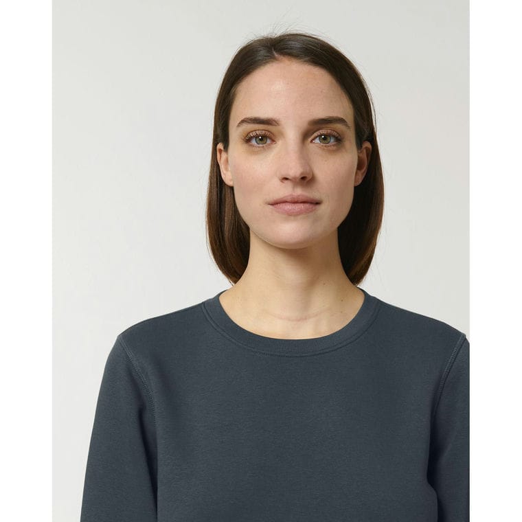 Bluză cu guler rotund Unisex Roller India Ink Grey L