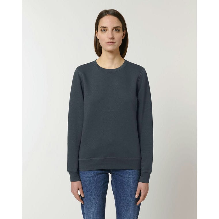 Bluză cu guler rotund Unisex Roller India Ink Grey L