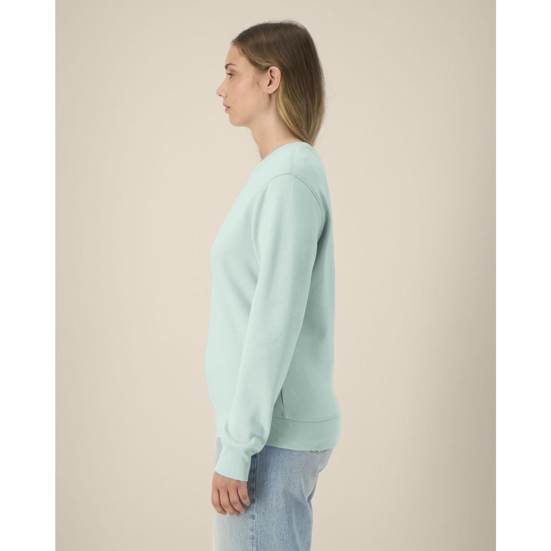 Bluză cu guler rotund Unisex Roller Caribbean Blue 2XS