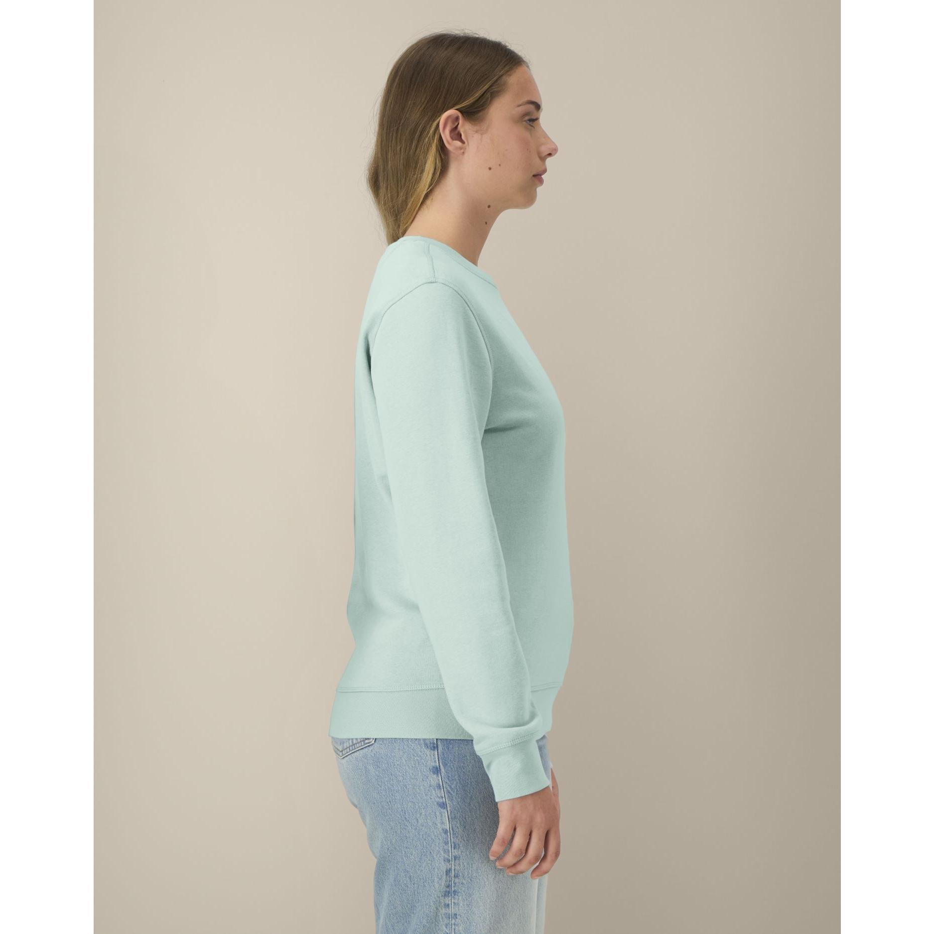 Bluză cu guler rotund Unisex Roller Caribbean Blue 2XS