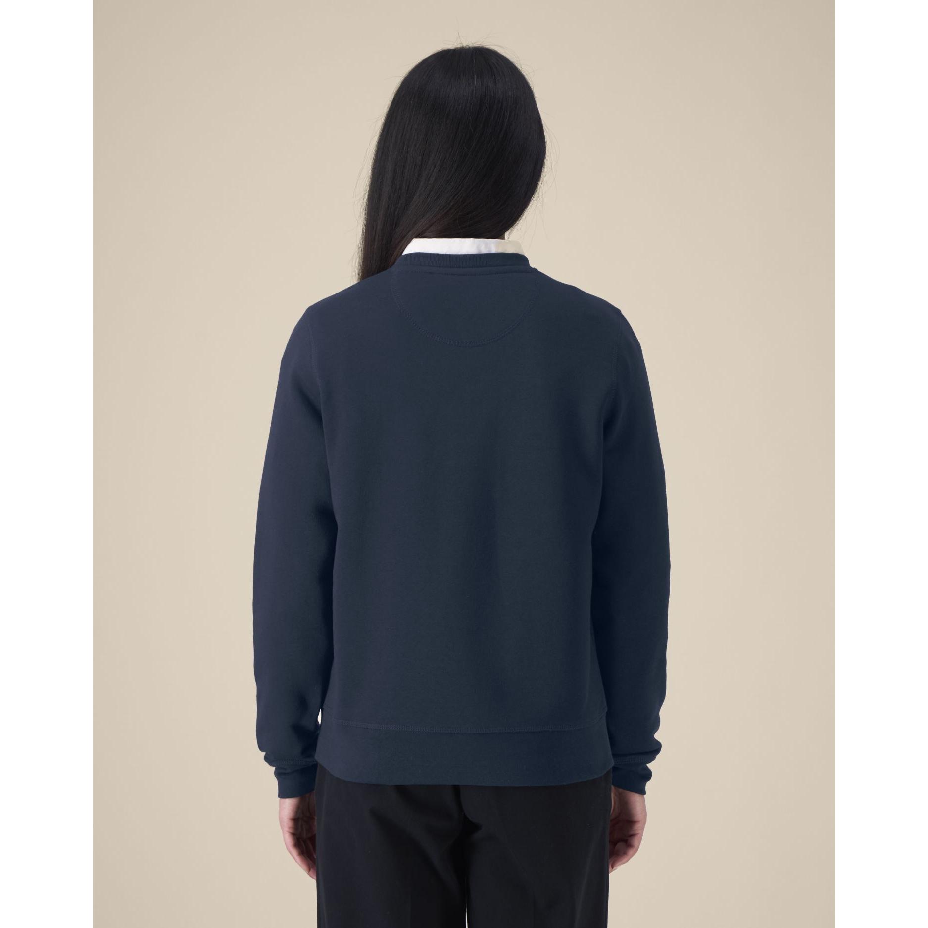 Bluză cu guler rotund Unisex Roller French Navy L