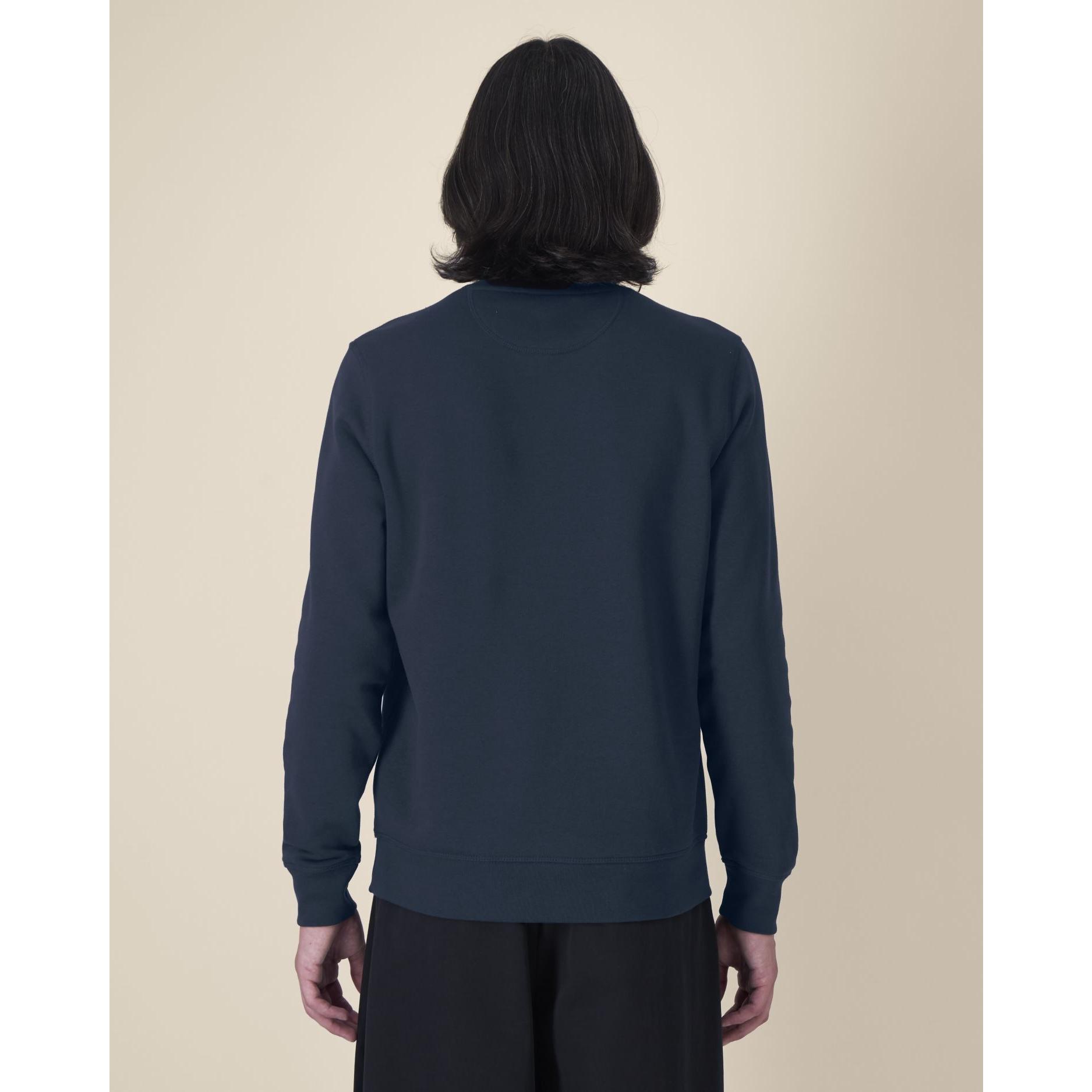 Bluză cu guler rotund Unisex Roller French Navy L
