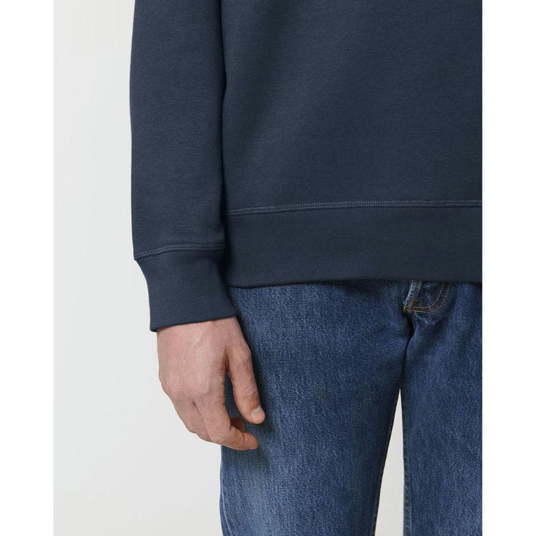 Bluză cu guler rotund Unisex Roller French Navy M