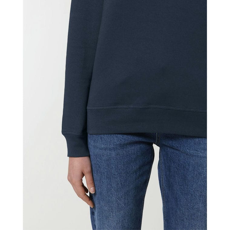 Bluză cu guler rotund Unisex Roller French Navy M