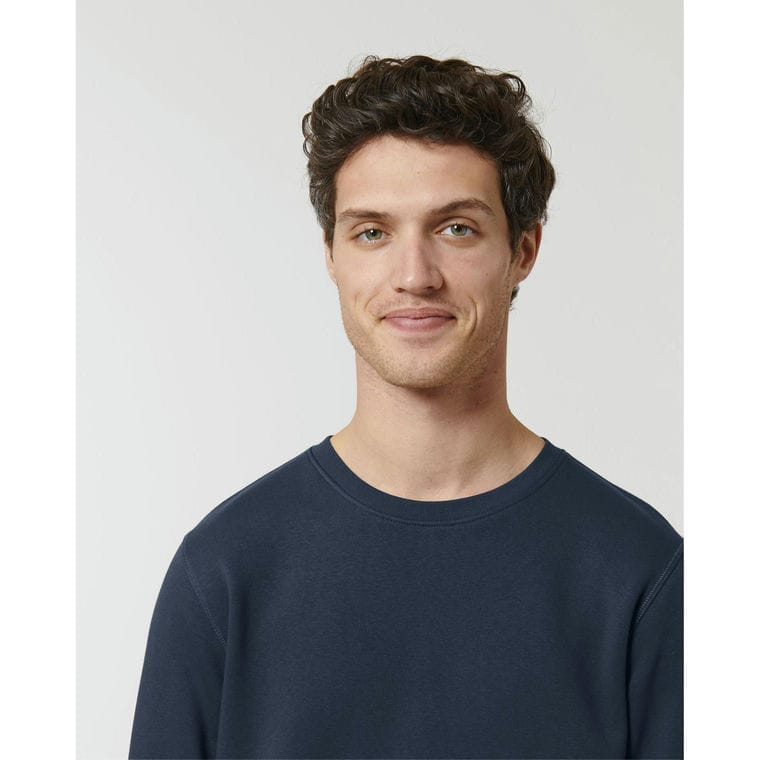 Bluză cu guler rotund Unisex Roller French Navy M