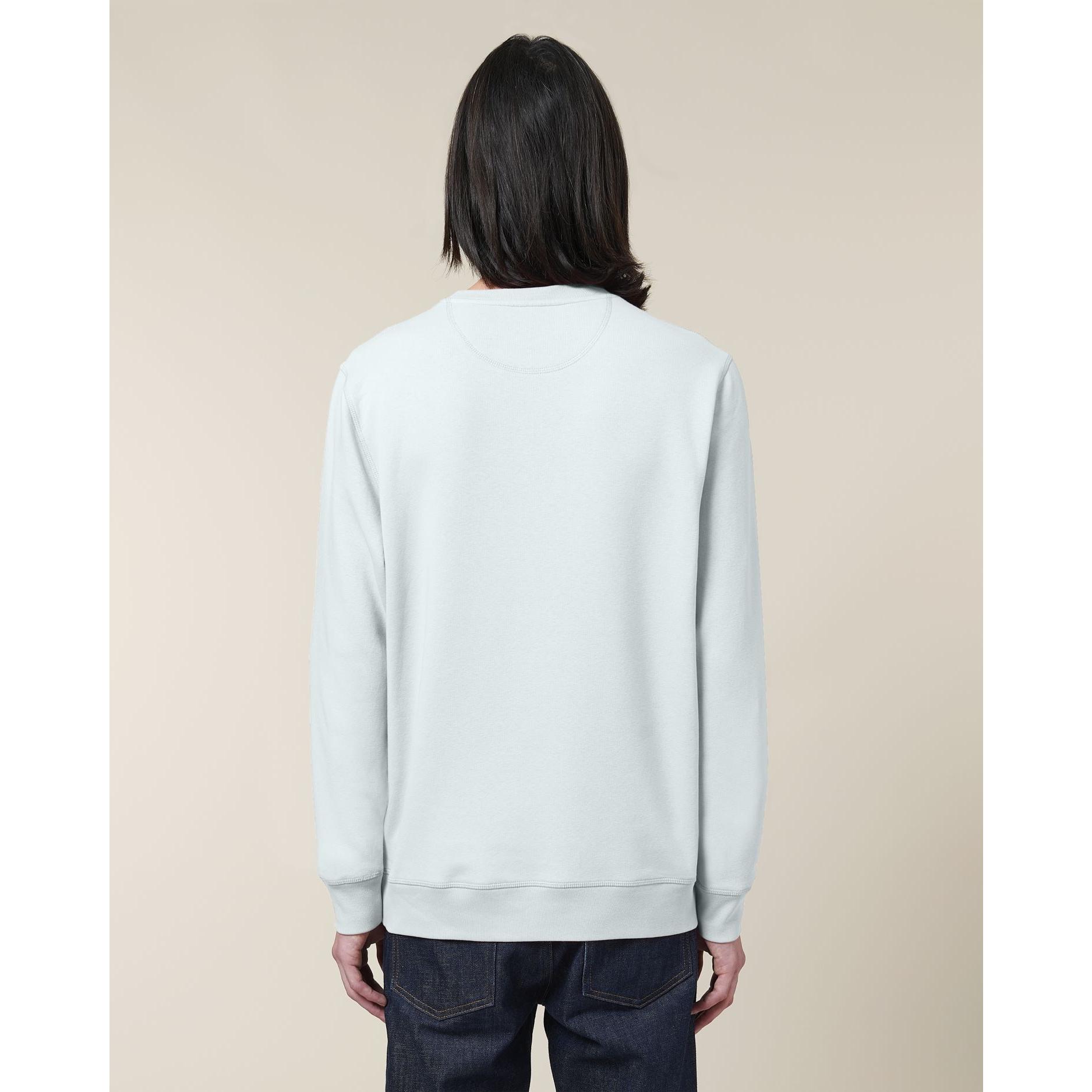 Bluză cu guler rotund Unisex Roller Blue Ice L