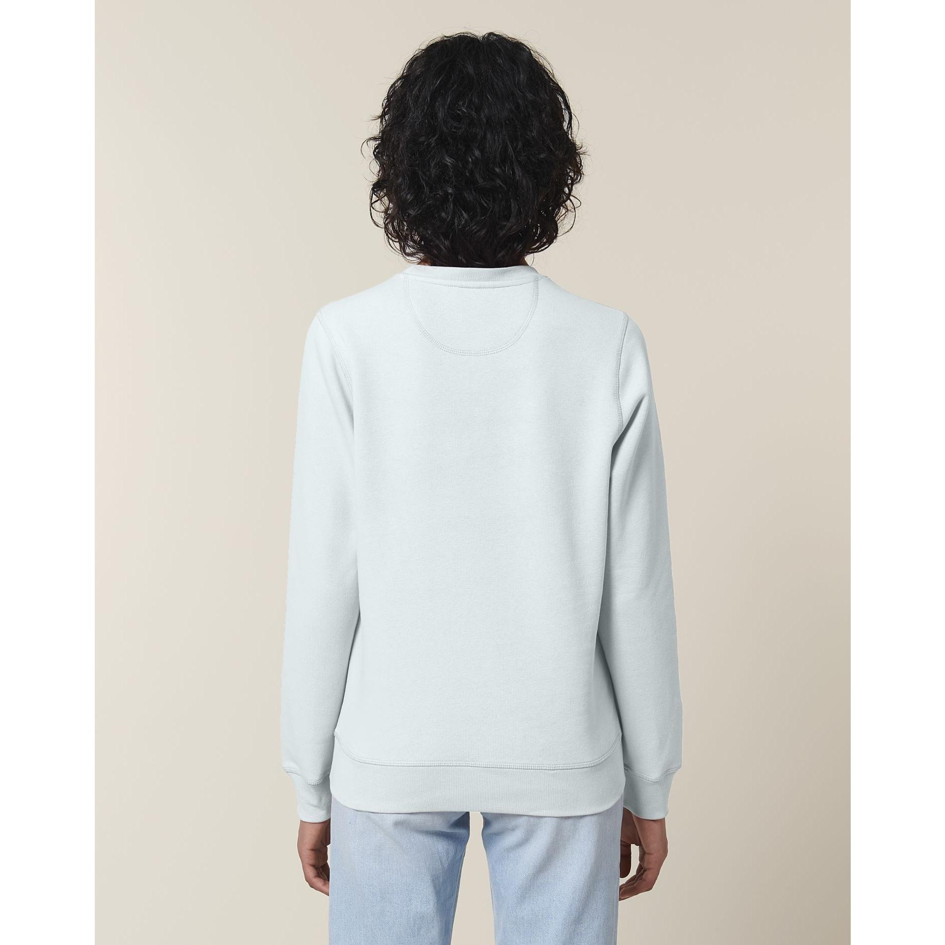 Bluză cu guler rotund Unisex Roller Blue Ice L