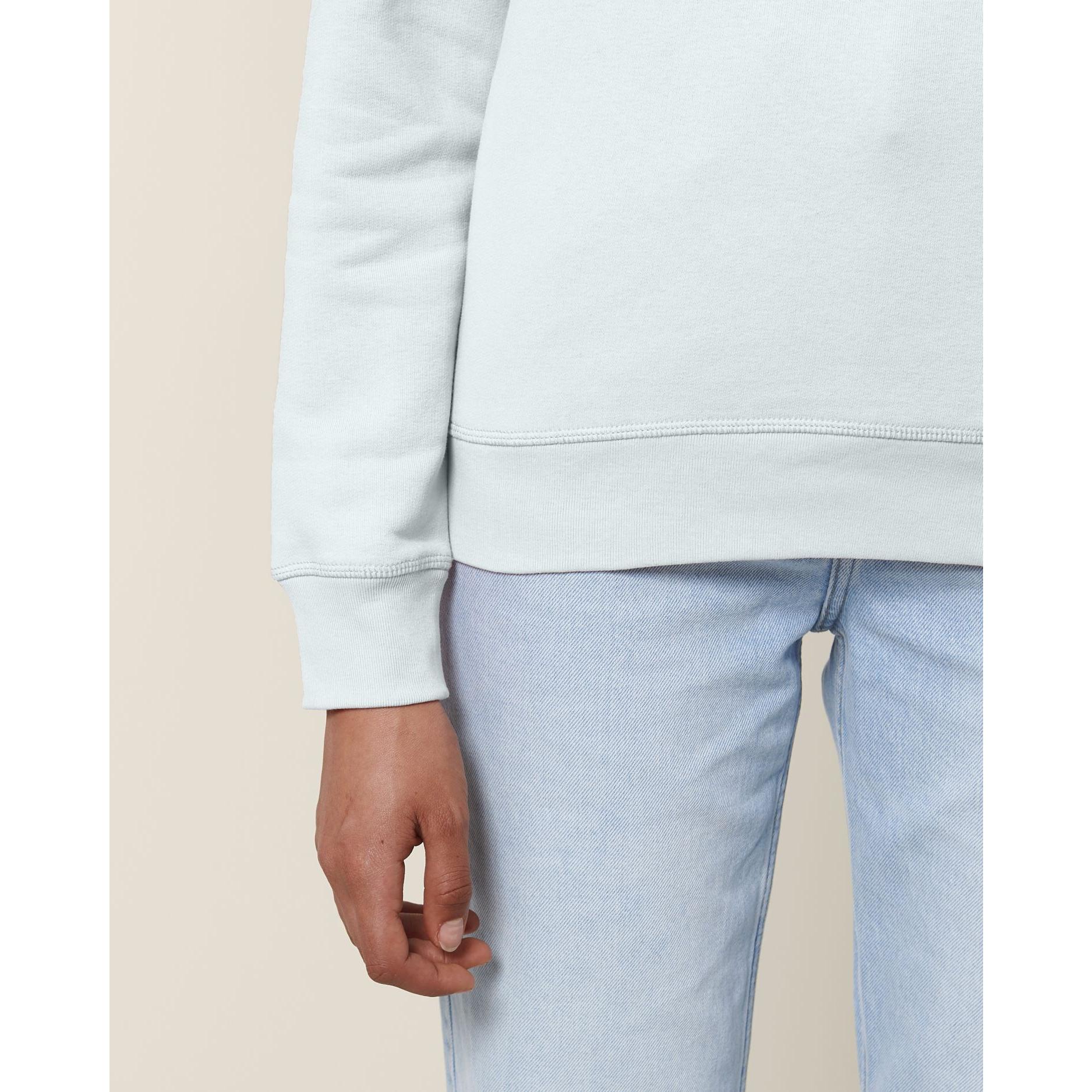 Bluză cu guler rotund Unisex Roller Blue Ice L