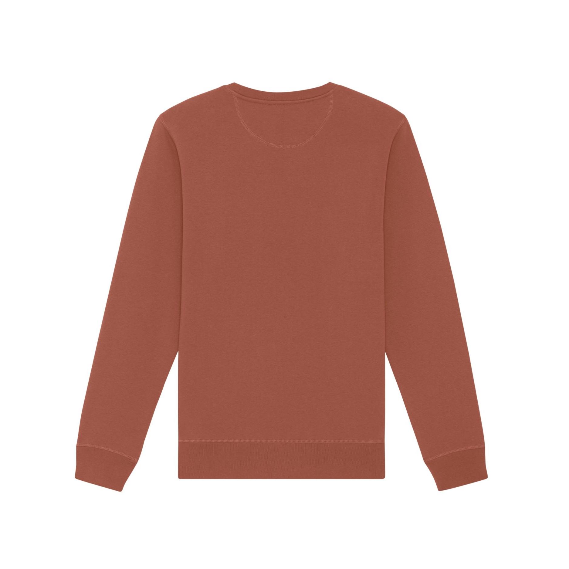 Bluză cu guler rotund Unisex Roller Heritage Brown L