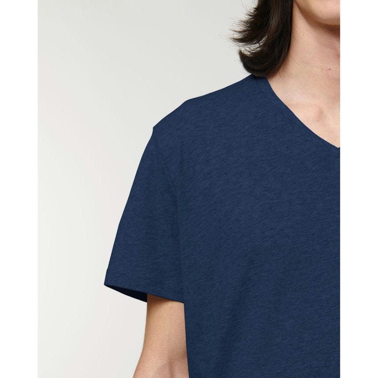 Tricou pentru bărbați Stanley Presenter Black Heather Blue XXL