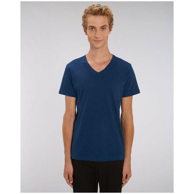 Tricou pentru bărbați Stanley Presenter Black Heather Blue XXL