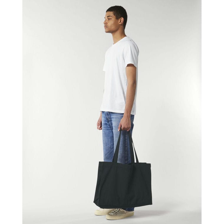 Geantă de mână Unisex Shopping Black