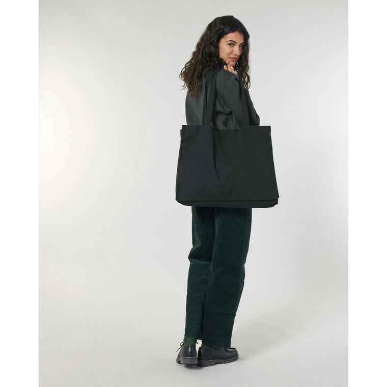 Geantă de mână Unisex Shopping Black