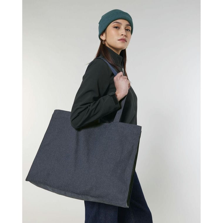 Geantă de mână Unisex Shopping Midnight Blue