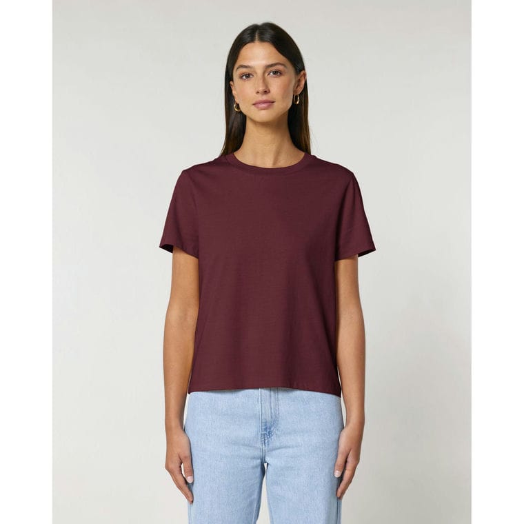 Tricou pentru femei Stella Muser Burgundy M