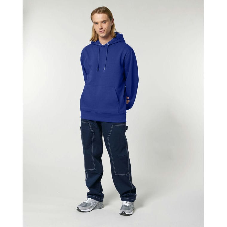 Hanorac cu glugă Unisex Cruiser 2.0 Worker Blue L