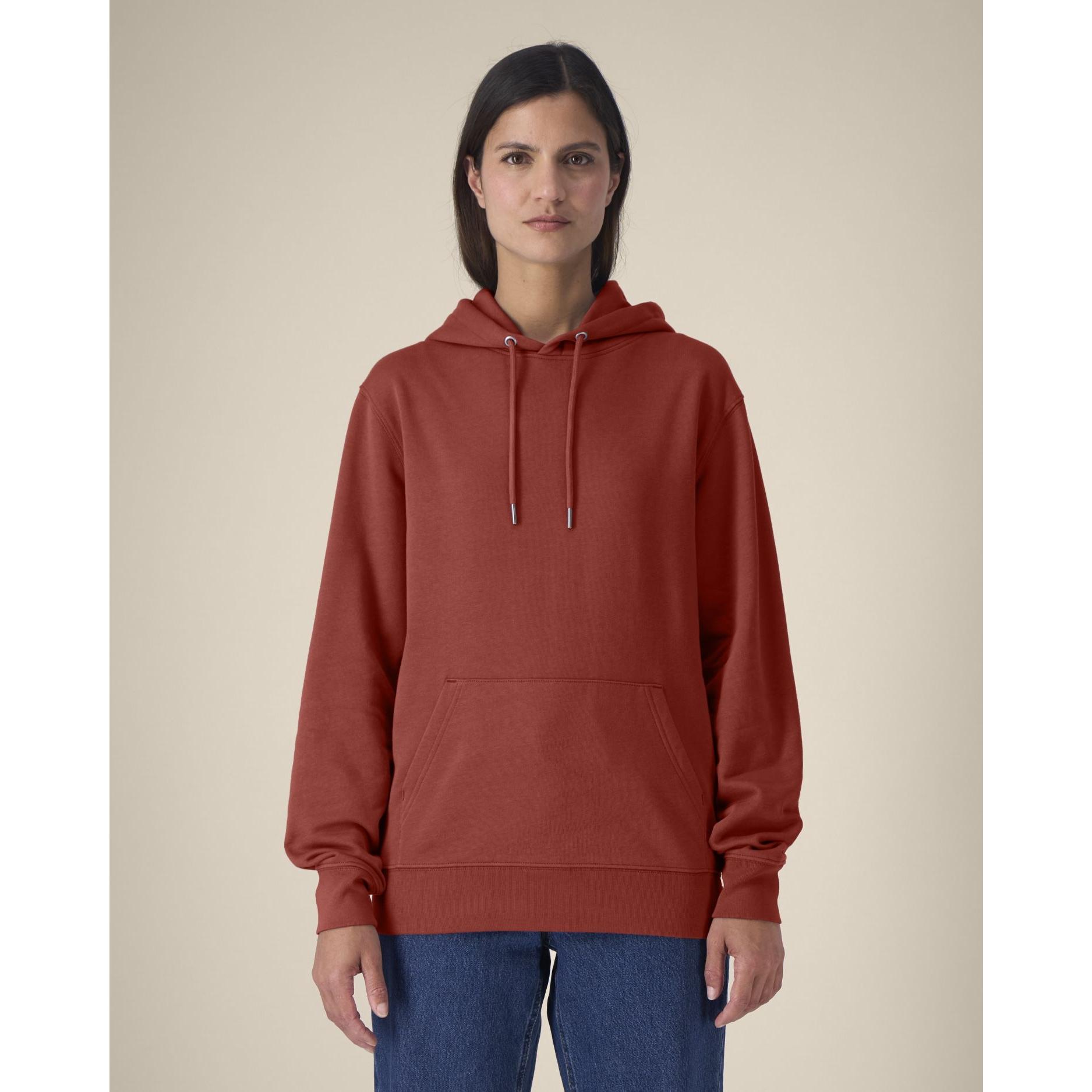 Hanorac cu glugă Unisex Cruiser 2.0 Earthy Red L