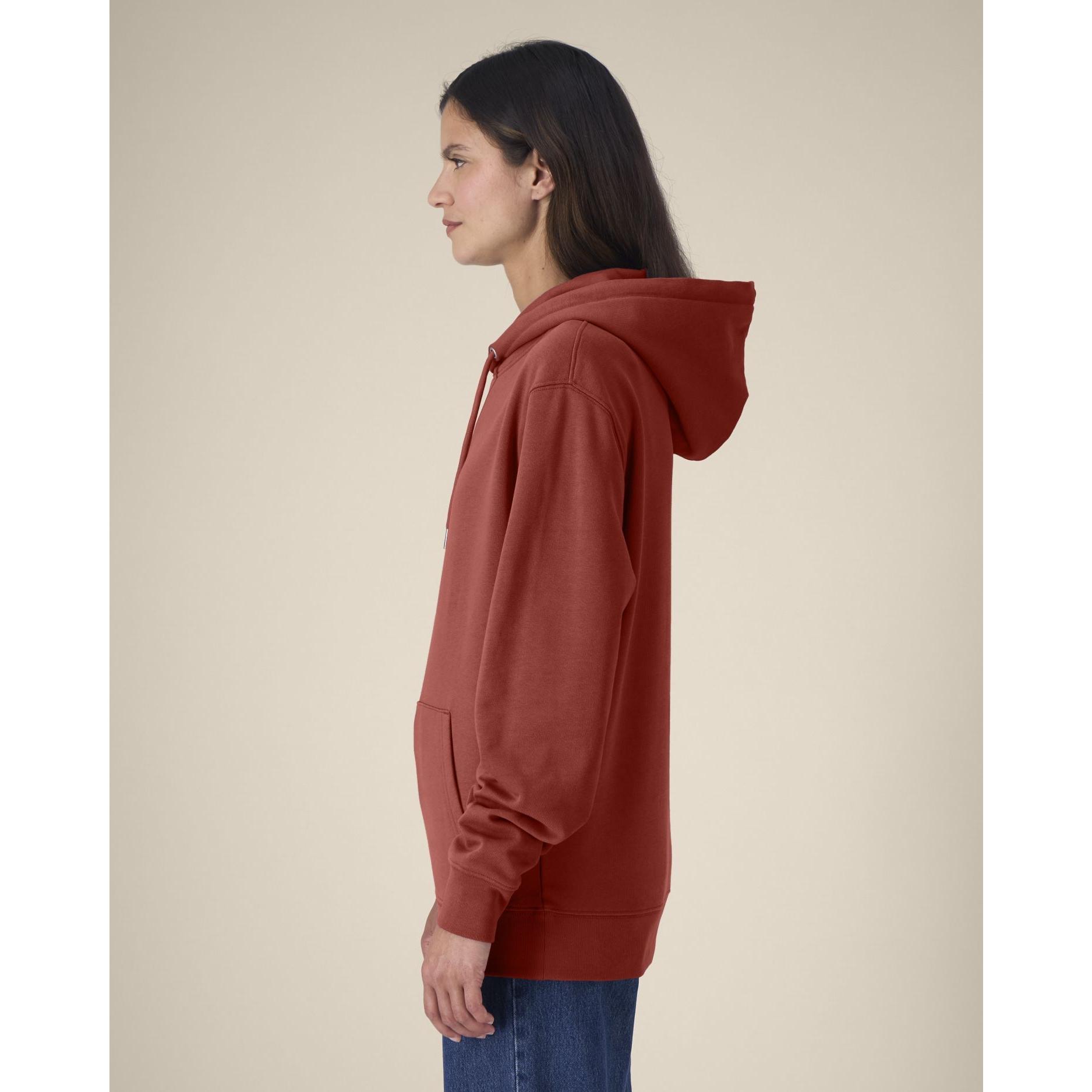 Hanorac cu glugă Unisex Cruiser 2.0 Earthy Red L