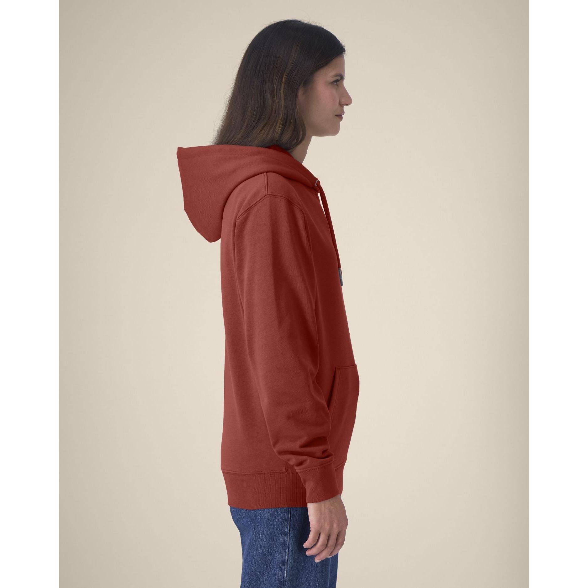 Hanorac cu glugă Unisex Cruiser 2.0 Earthy Red L