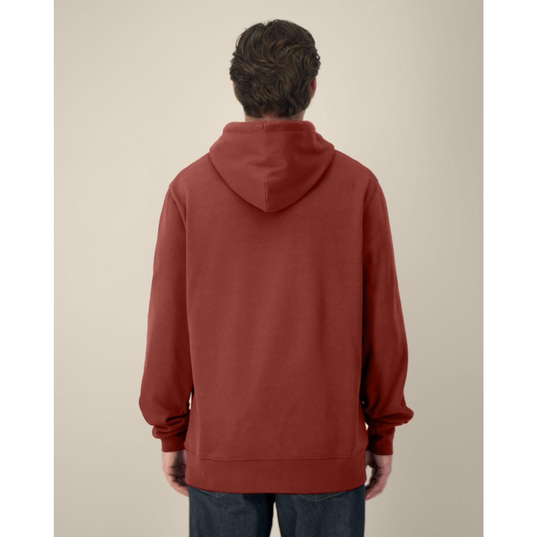 Hanorac cu glugă Unisex Cruiser 2.0 Earthy Red L