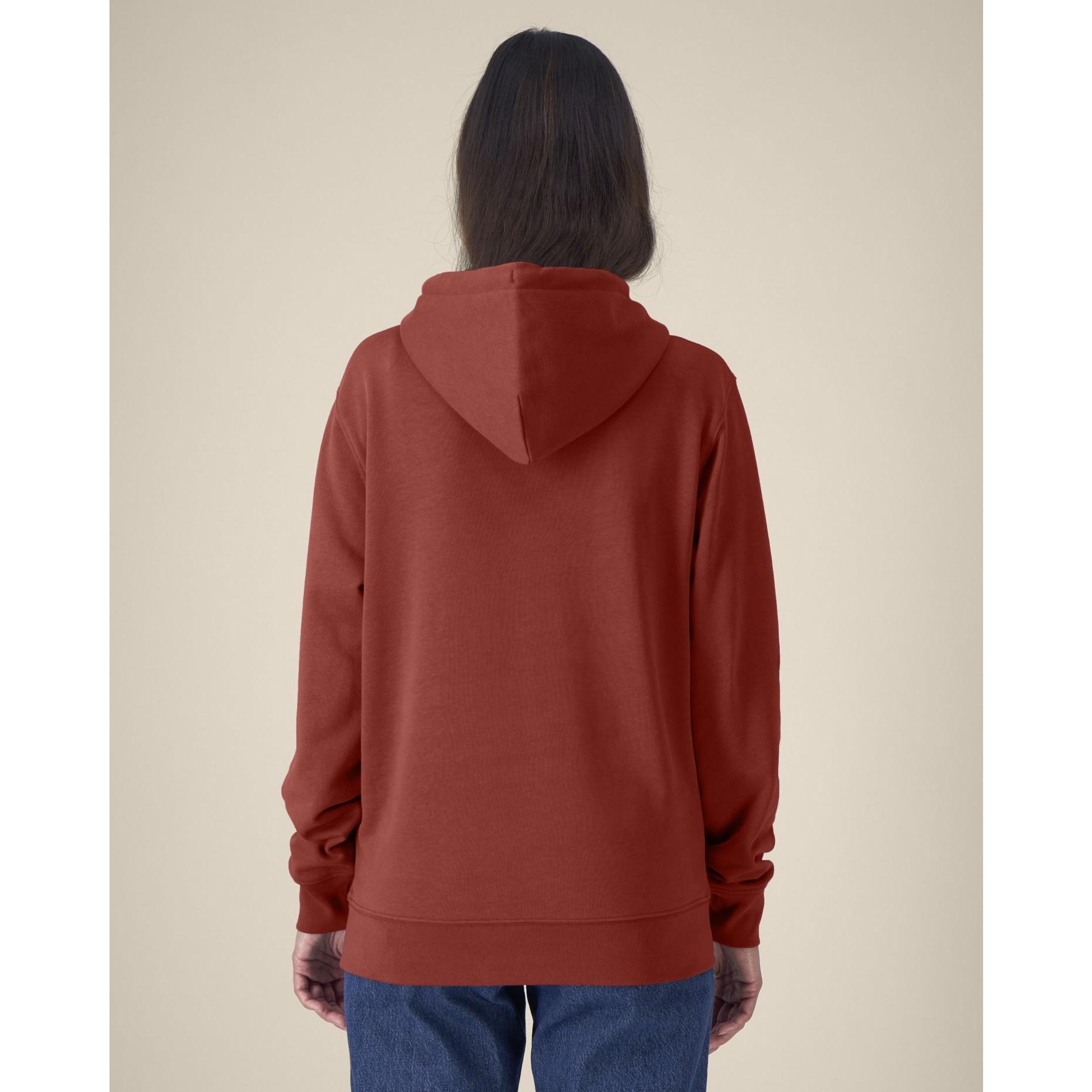 Hanorac cu glugă Unisex Cruiser 2.0 Earthy Red L