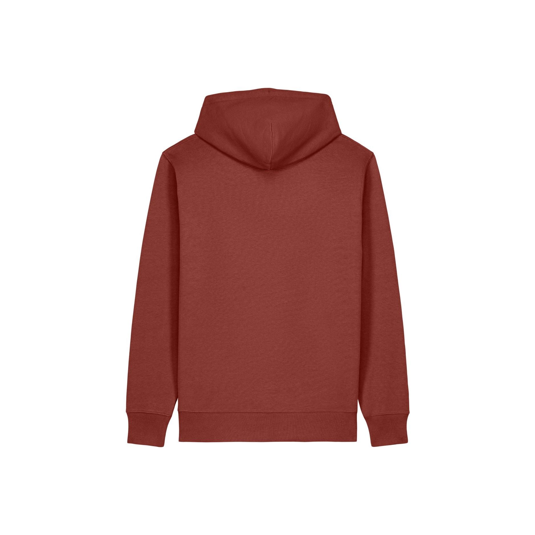 Hanorac cu glugă Unisex Cruiser 2.0 Earthy Red L
