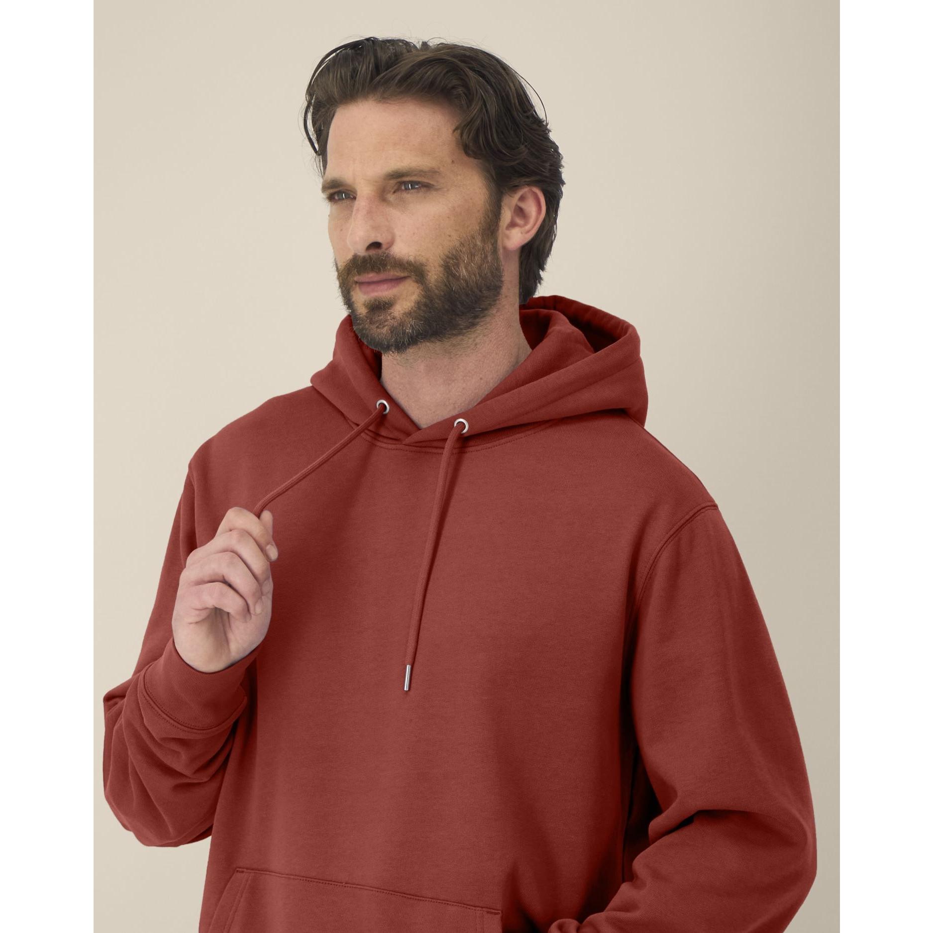 Hanorac cu glugă Unisex Cruiser 2.0 Earthy Red L