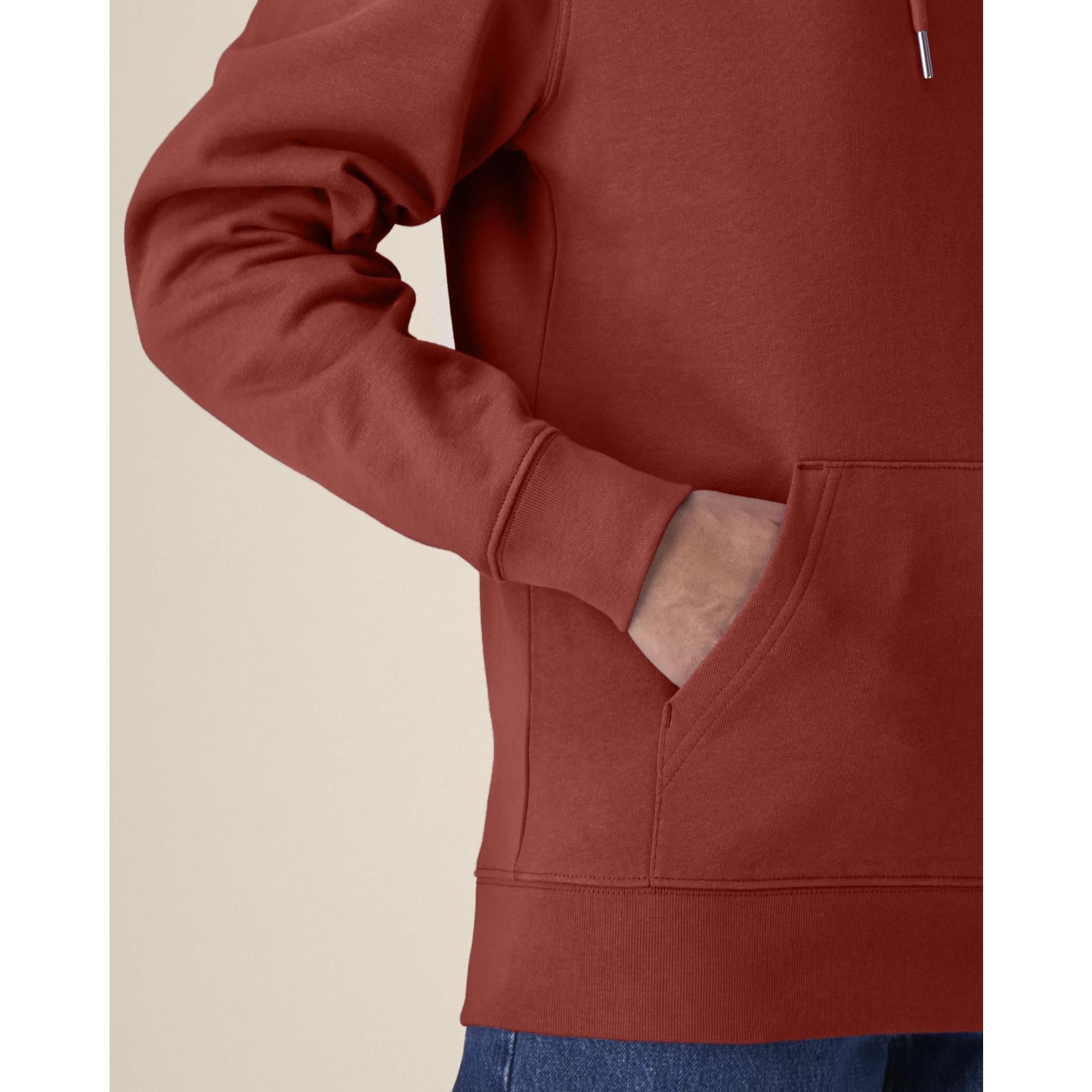 Hanorac cu glugă Unisex Cruiser 2.0 Earthy Red L