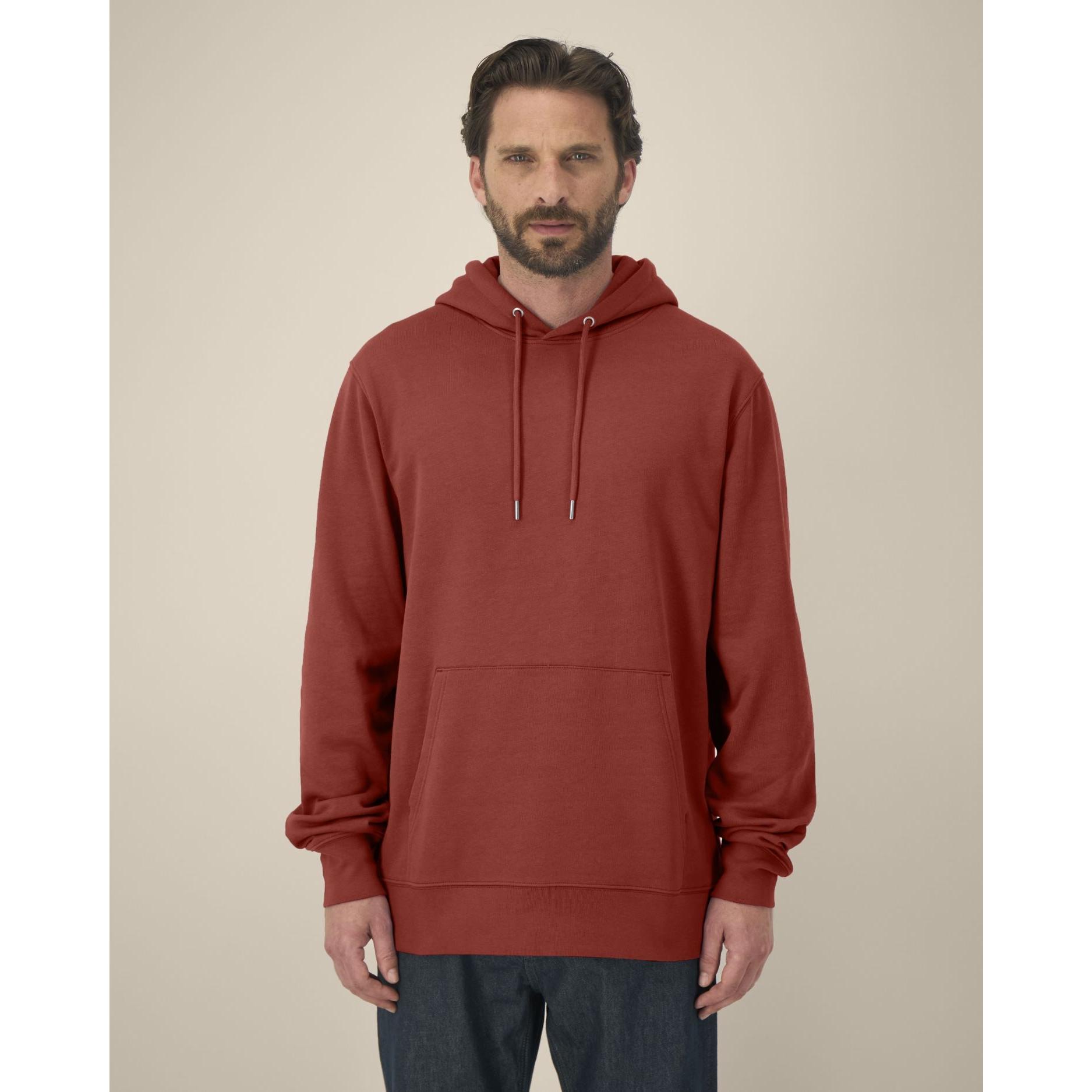 Hanorac cu glugă Unisex Cruiser 2.0 Earthy Red L