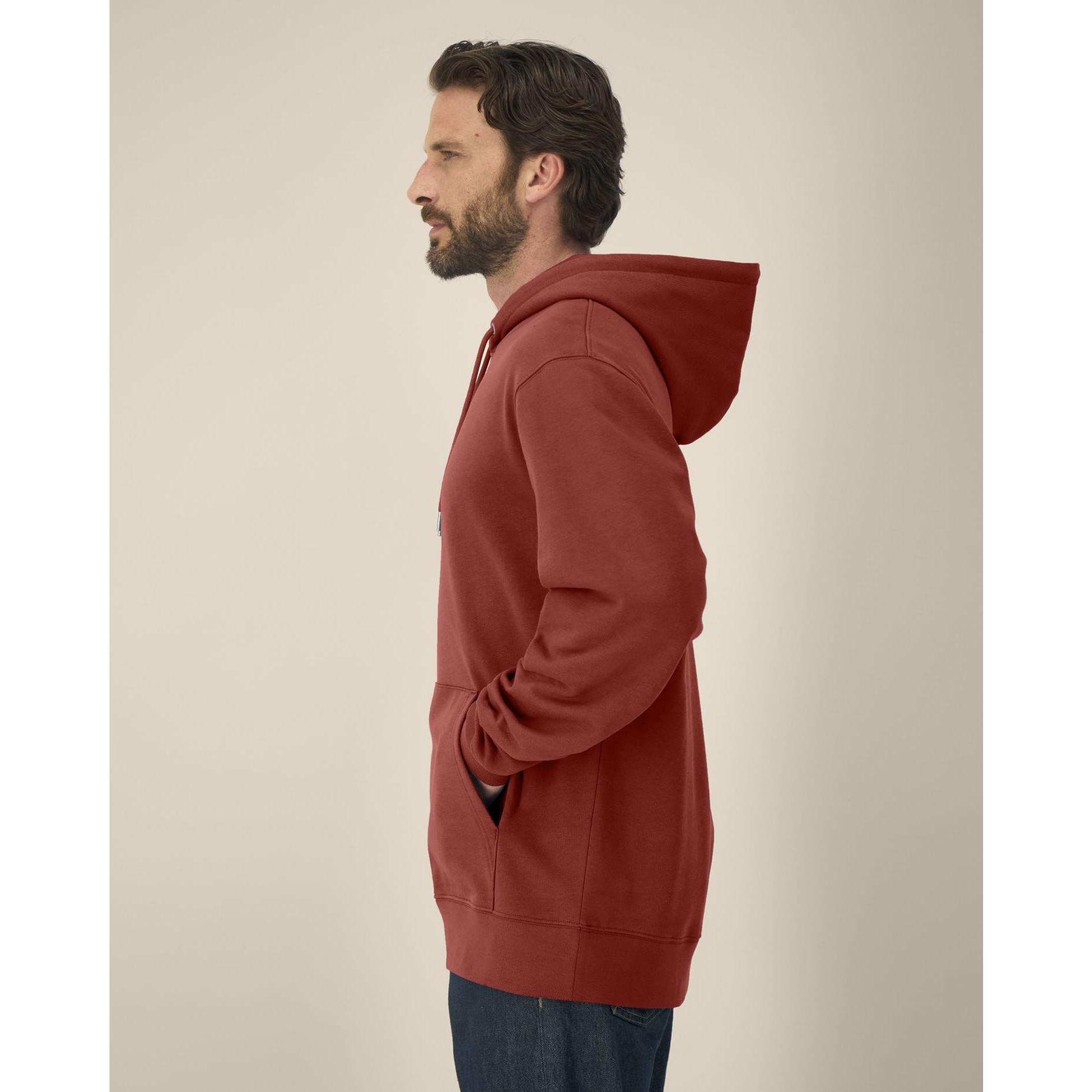 Hanorac cu glugă Unisex Cruiser 2.0 Earthy Red L