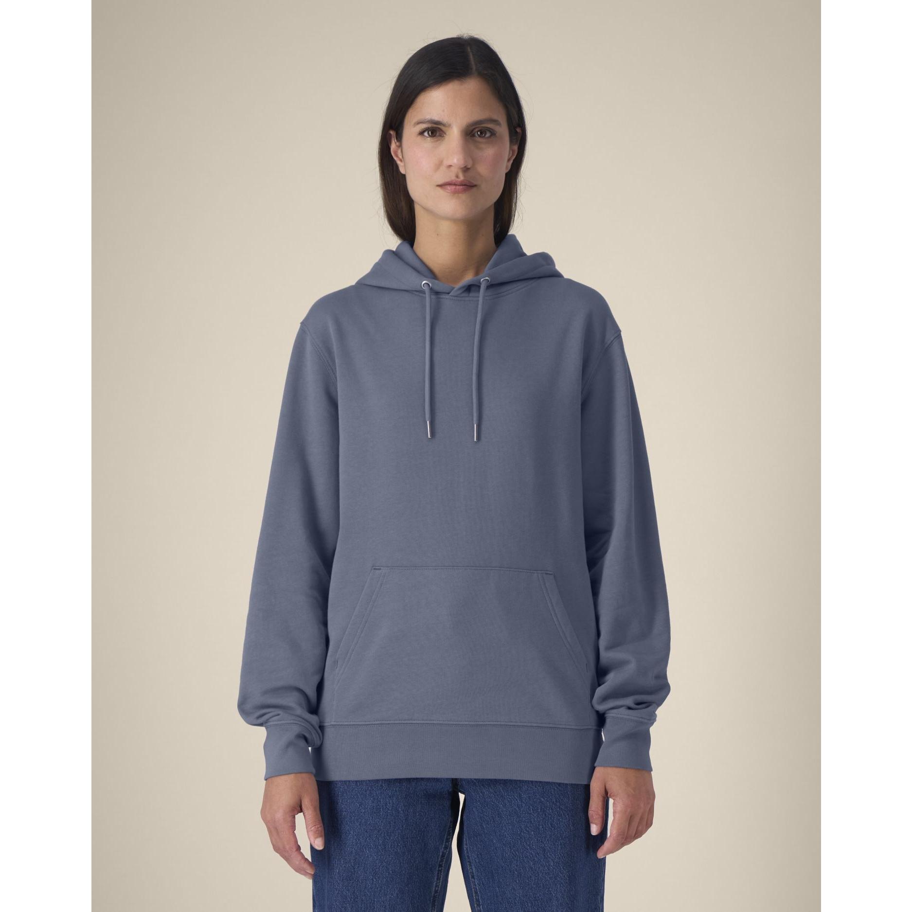 Hanorac cu glugă Unisex Cruiser 2.0 Blue Grey L