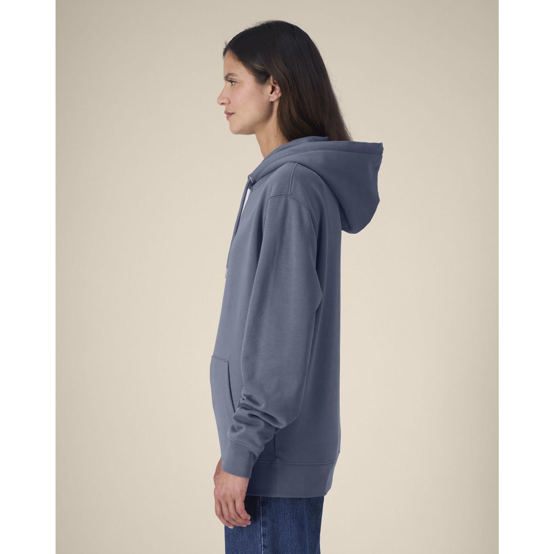 Hanorac cu glugă Unisex Cruiser 2.0 Blue Grey L