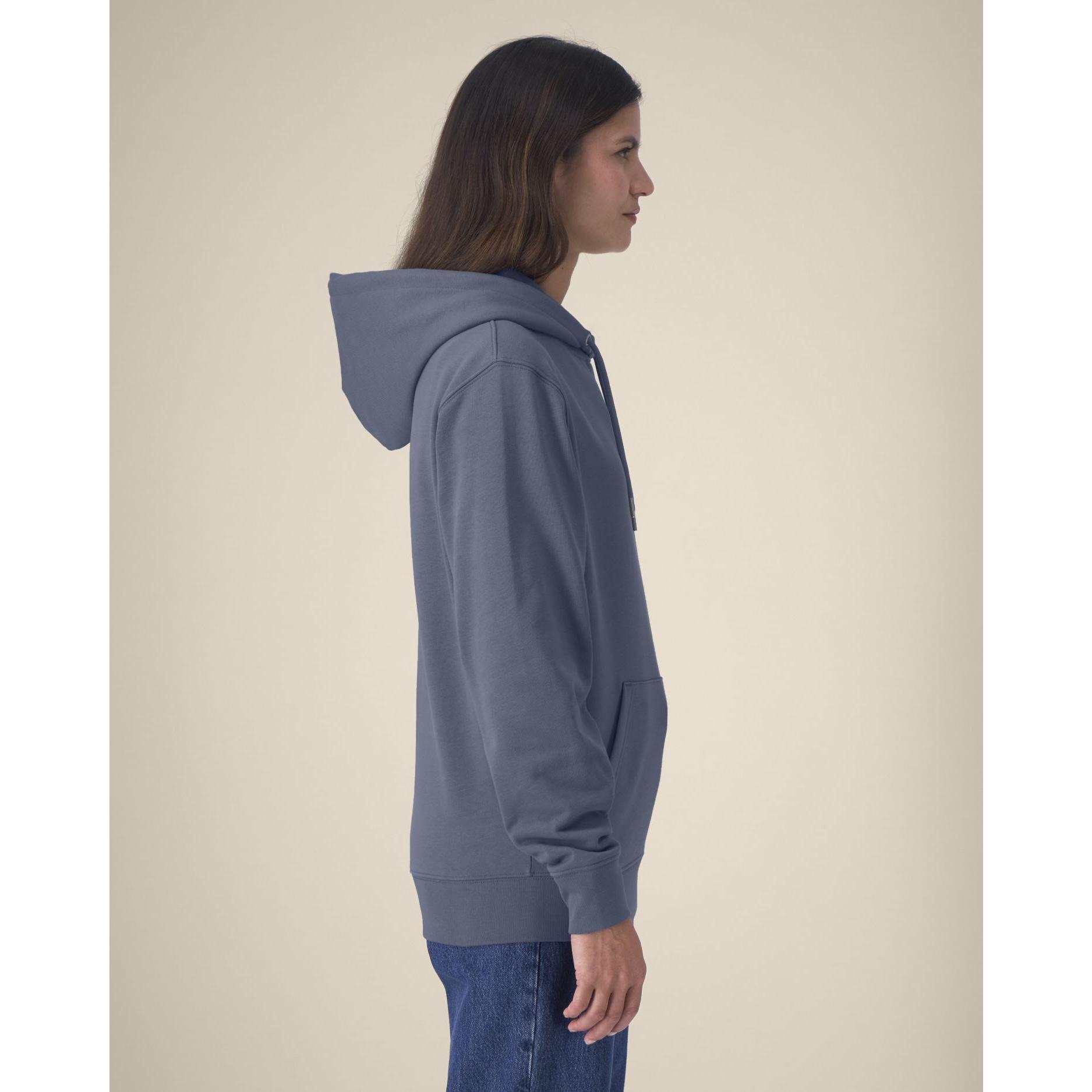 Hanorac cu glugă Unisex Cruiser 2.0 Blue Grey L