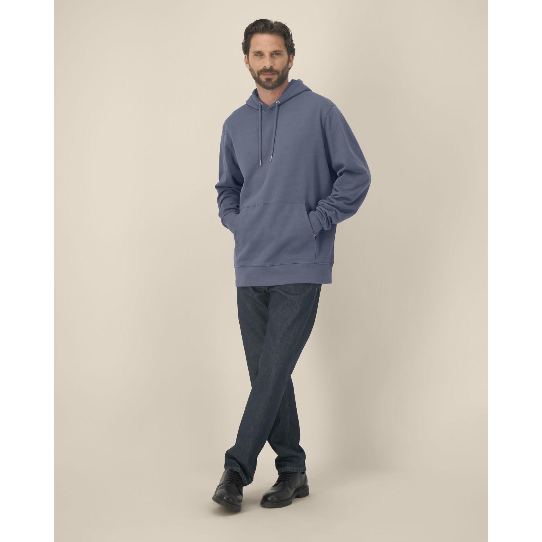 Hanorac cu glugă Unisex Cruiser 2.0 Blue Grey L