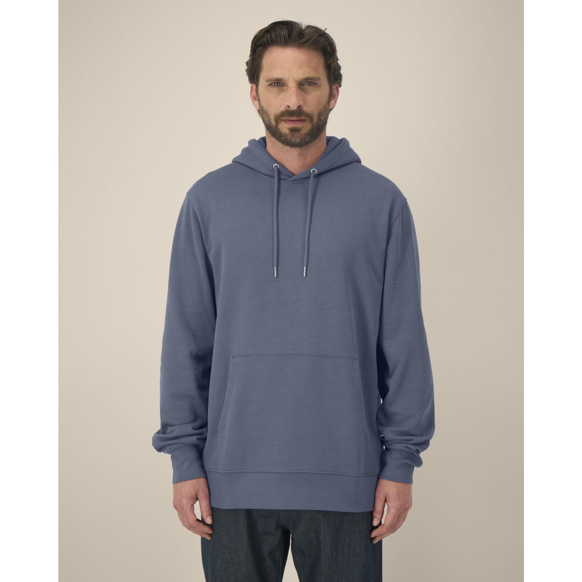 Hanorac cu glugă Unisex Cruiser 2.0 Blue Grey L