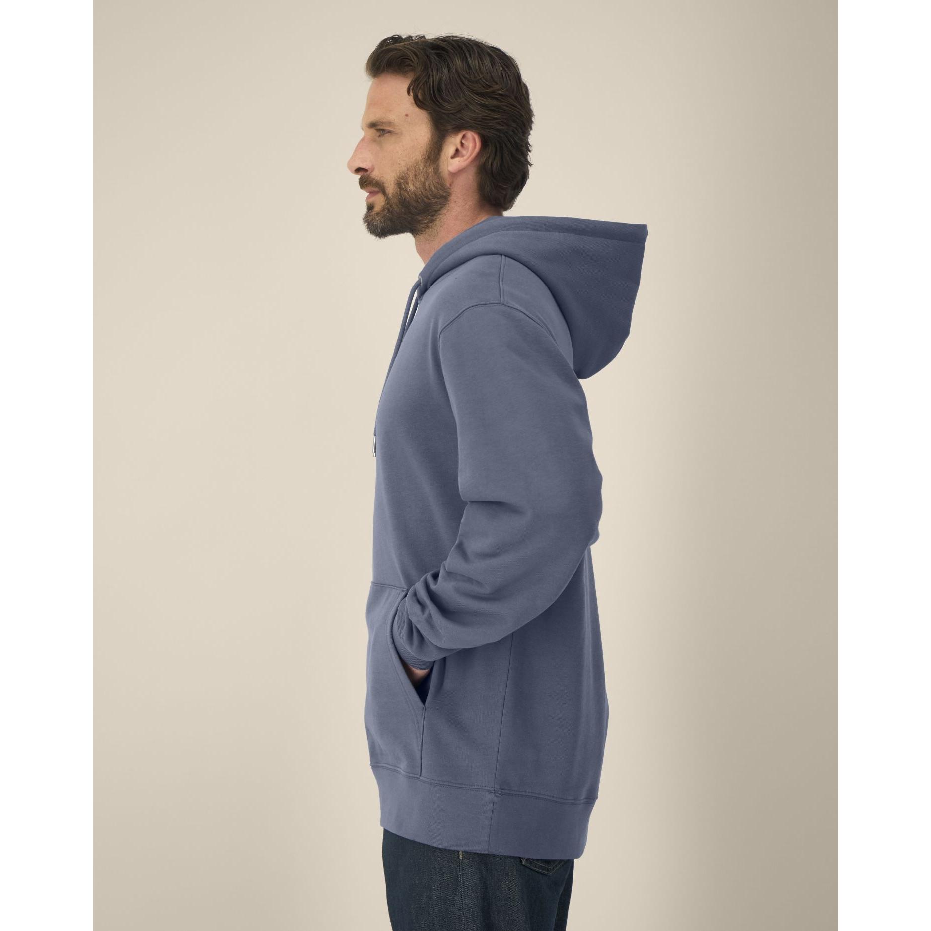 Hanorac cu glugă Unisex Cruiser 2.0 Blue Grey L