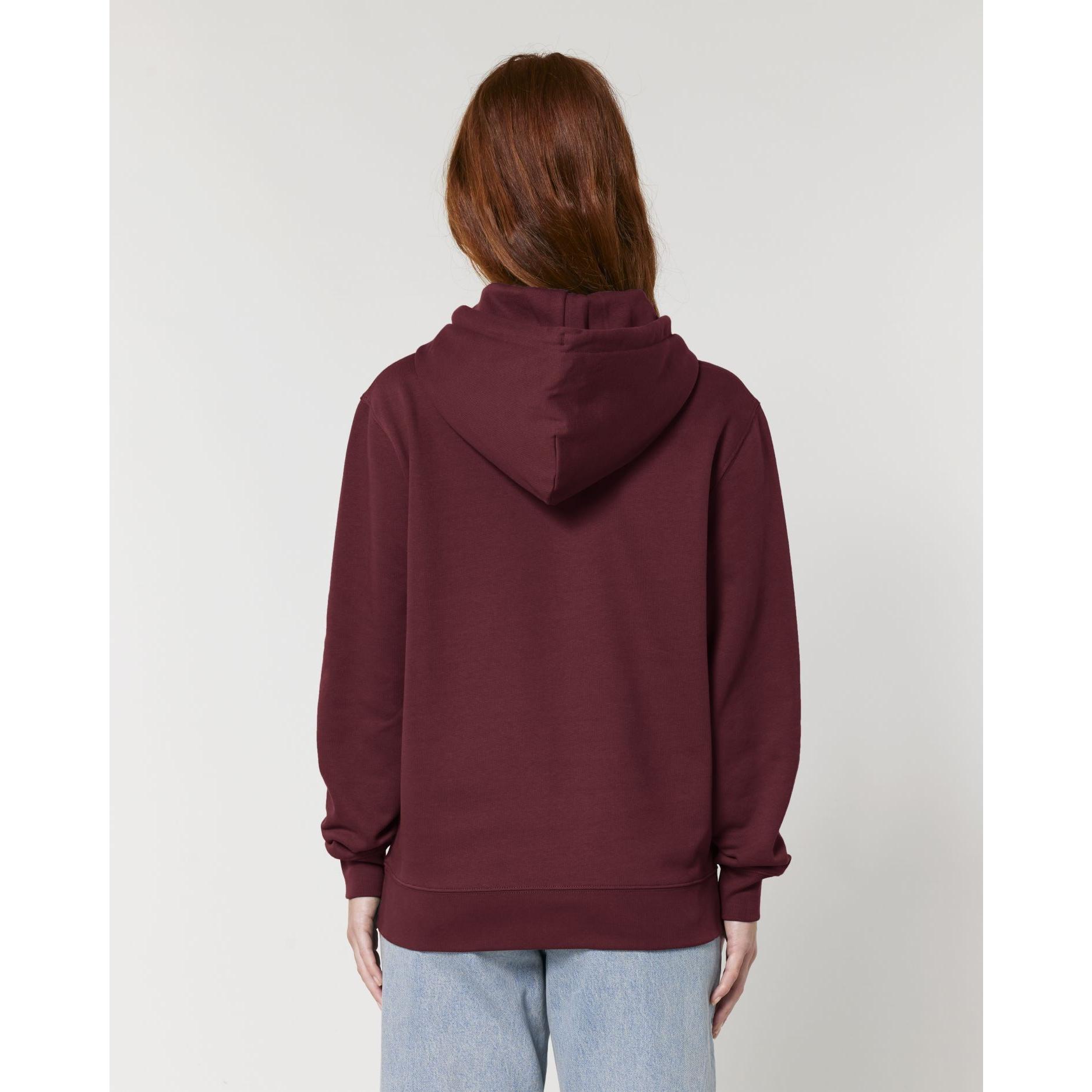 Hanorac cu glugă Unisex Cruiser 2.0 Burgundy L