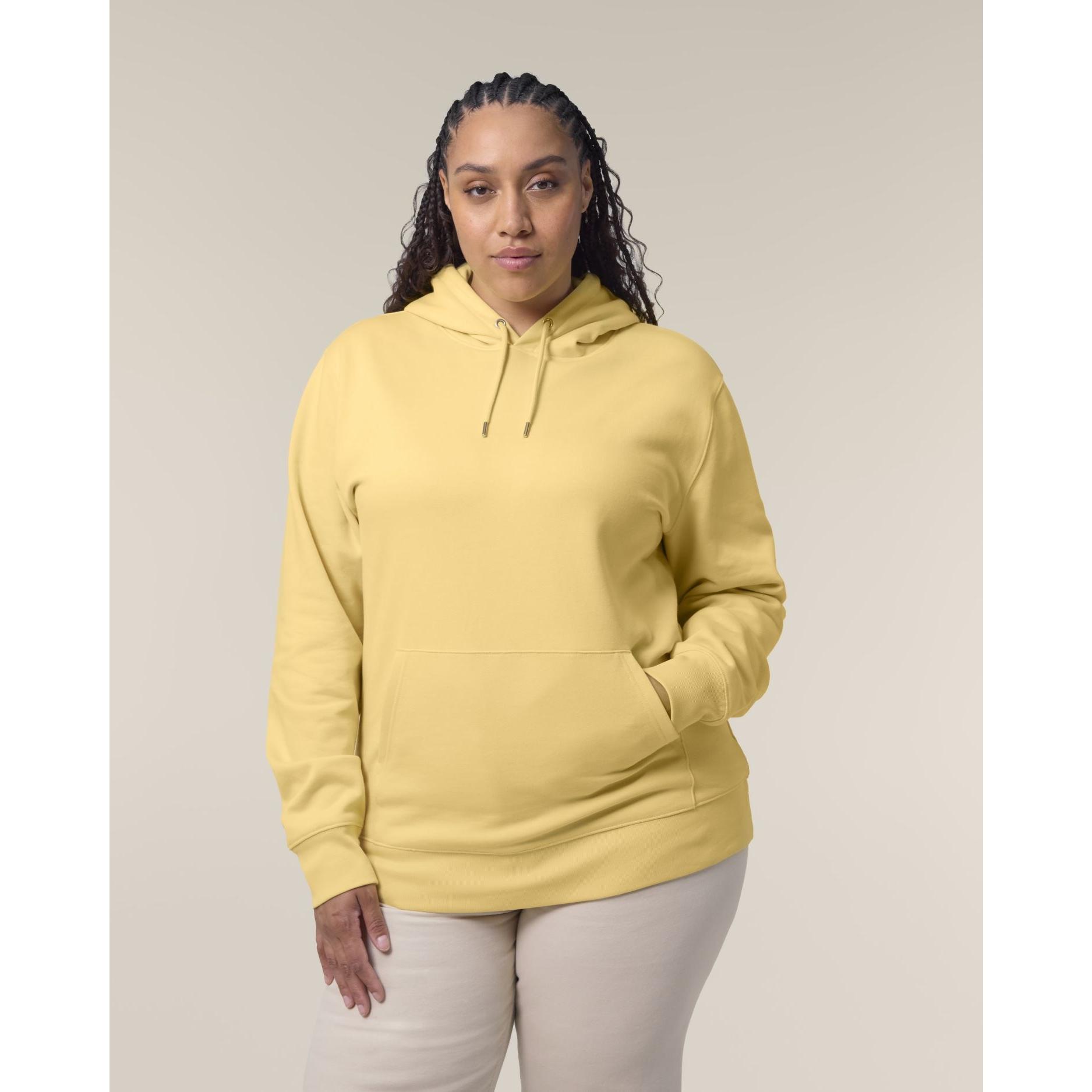 Hanorac cu glugă Unisex Cruiser 2.0 Viva Yellow L