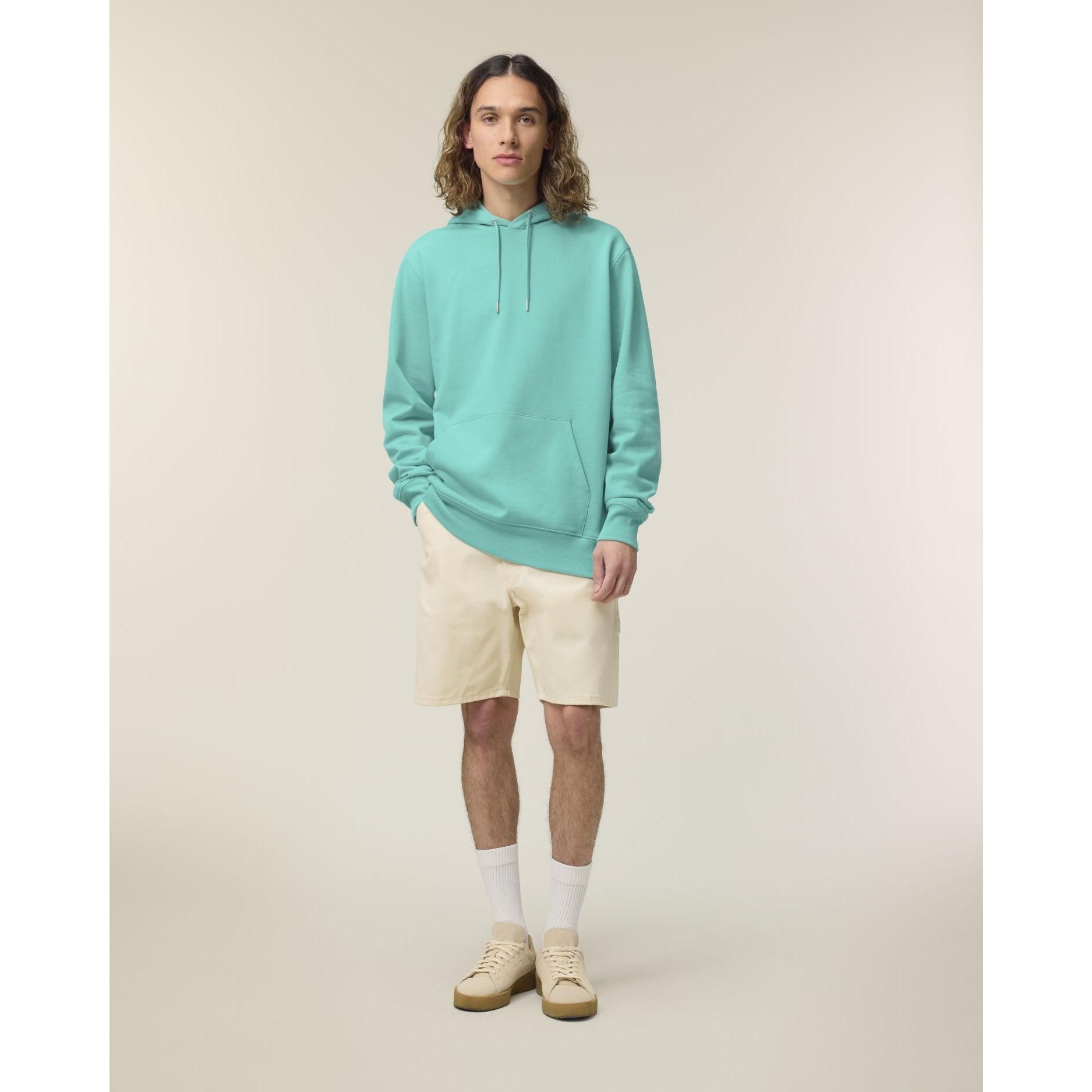 Hanorac cu glugă Unisex Cruiser 2.0 Pool Blue L